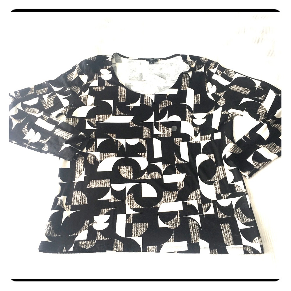 NWT ANN TAYLOR Factory Scoop Neck Top -XL